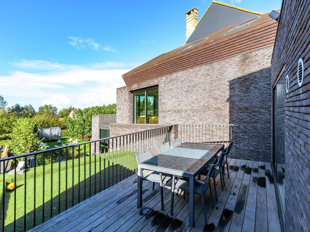 Modern Holiday Home Near Bruges And The North Sea Exterior foto